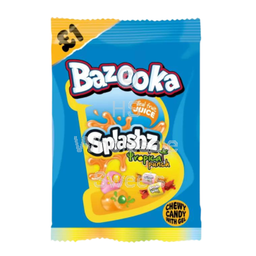 Bazooka Splashz Tropical 12x120g PMP