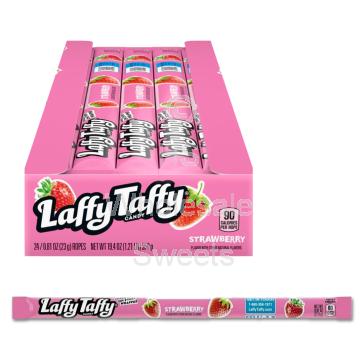Laffy Taffy Rope Strawberry 24x23g