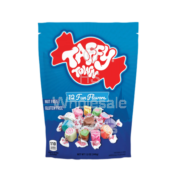 Taffy Town Assorted Taffy Pouch 8x340g