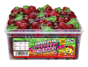 Sweetzone Tub Twin Cherries 741g