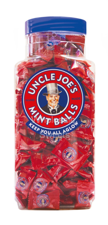 Uncle Joe's Mint Balls Jar 1.4kg