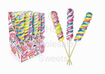 Johny Bee Unicorn Twist Lollipops X24