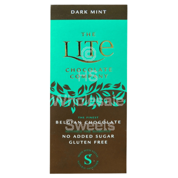 Lite Stevia Dark Mint Chocolate Bars 12x85g