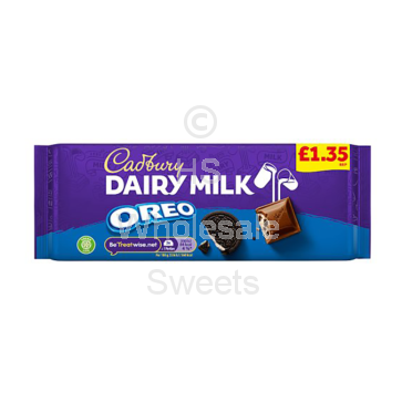 Cadbury Dairy Milk Oreo £1.35 PMP 17x120g