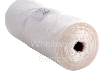 Clear Polythene Food Bags on Roll With Handle (250 COUNT)