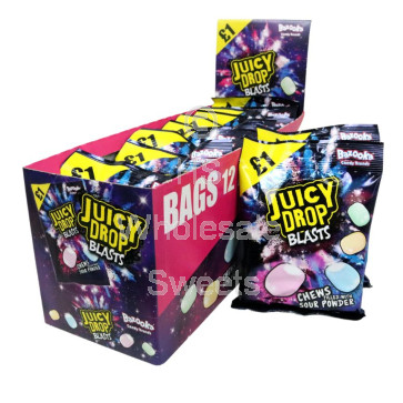 Bazooka Juicy Drop Blasts 12x120g PMP £1