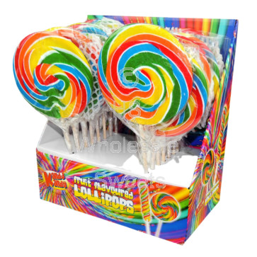 Kandy Kandy Swirly Round Lollies 16 x 125g