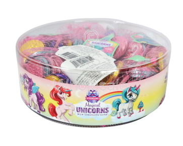 Magical Unicorns Chocolate Coins 12X65G