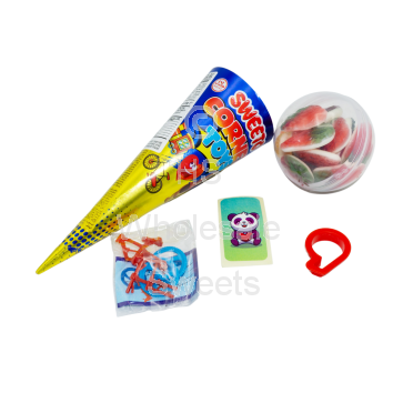 Sweeto Jelly Cornet Toys 12x65g