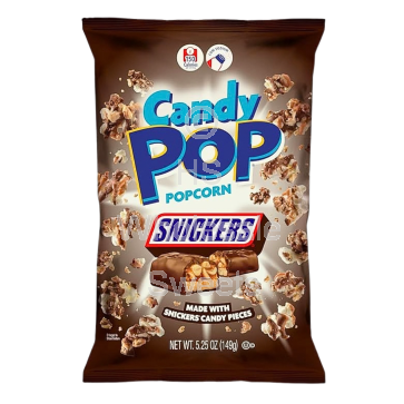 Candy Pop Snickers Popcorn 12x149g