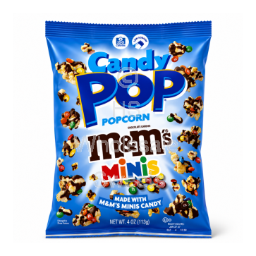 Candy Pop M&M Popcorn 8 x 113g