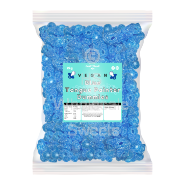 Candycrave Vegan Fizzy Blue Tongue Painter Dummies 2kg