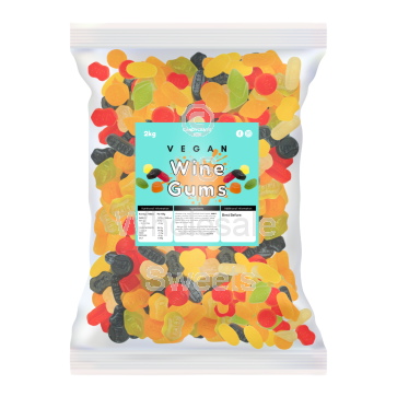 Candycrave Vegan Wine Gums 2kg