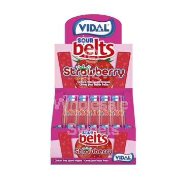 Vidal Wrapped Strawberry Belts 150 Count