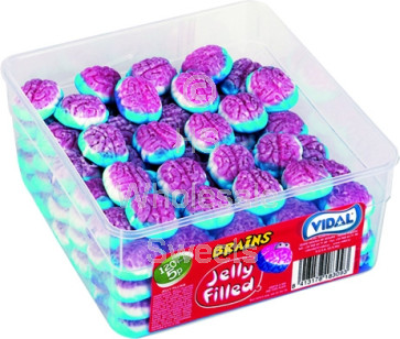 Vidal Jelly Brains Tub 120 Pieces
