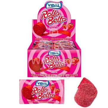 Vidal Strawberry Rolla 24 Count