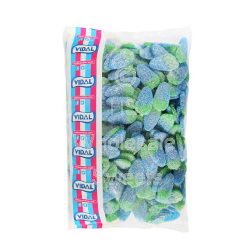 Vidal Giant Sour Blue Raspberries 2.65Kg