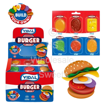 Vidal Burger Jelly 66 Count