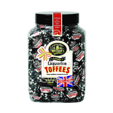 Walkers Nonsuch Liquorice Toffee Jar 1.25kg