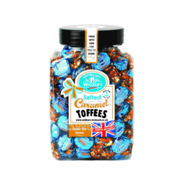 Walkers Nonsuch Salted Caramel Toffees Jar 1.25kg