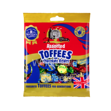 Walkers Assorted Toffees and Eclairs 400g