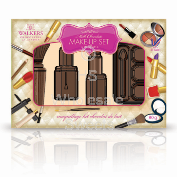 Walkers Milk Chocolate Make-Up Set Gift Box 80g