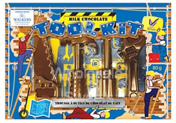 Walkers Milk Chocolate Tool Kit Gift Box 80g