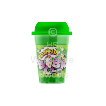Warheads Boba Green Apple Bubble Tea 28x400ml
