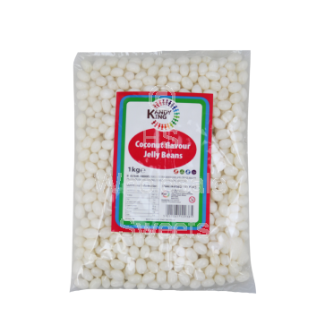 Kandy King Coconut Single Colour Jelly Beans 1kg