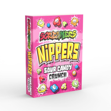 Zed Screamers Nippers Mixed Fruit Flavour Pocket Box 12x16