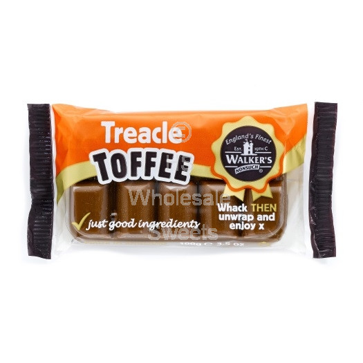 Walkers Toffee Treacle Toffee Tray Toffee Sweets