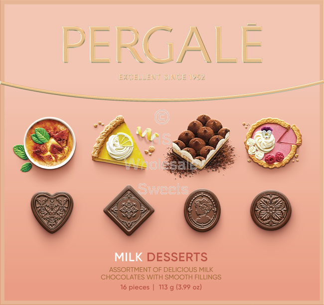 Pergale Milk Desserts Chocolate Box 113g