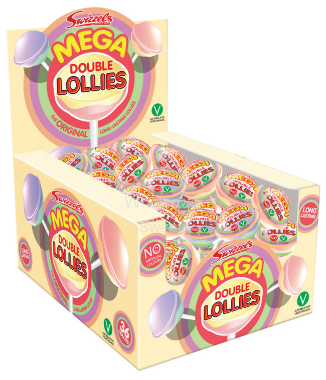Swizzels Mega Double Lolly 36x30p