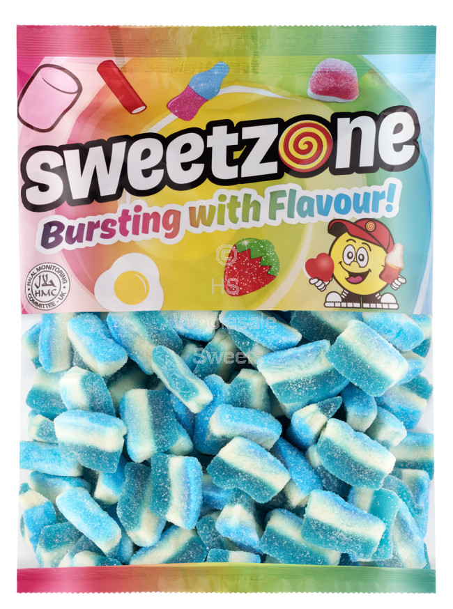 Sweetzone Blue Raspberry Slices 1kg