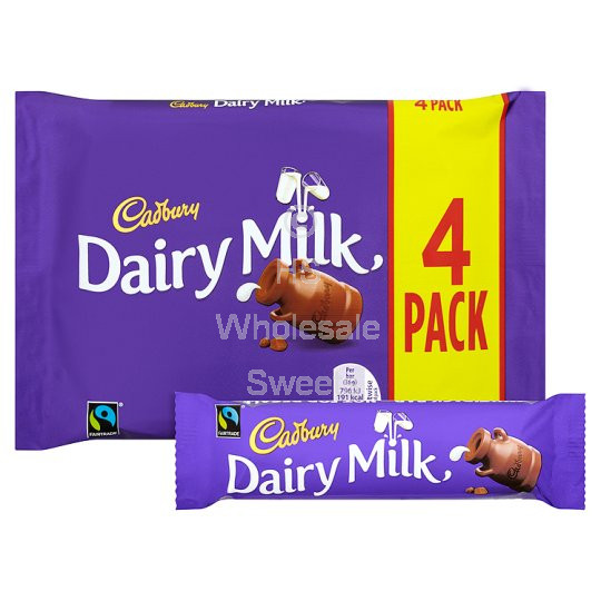 Cadbury Dairy Milk 14 X 4 Bar Multipack