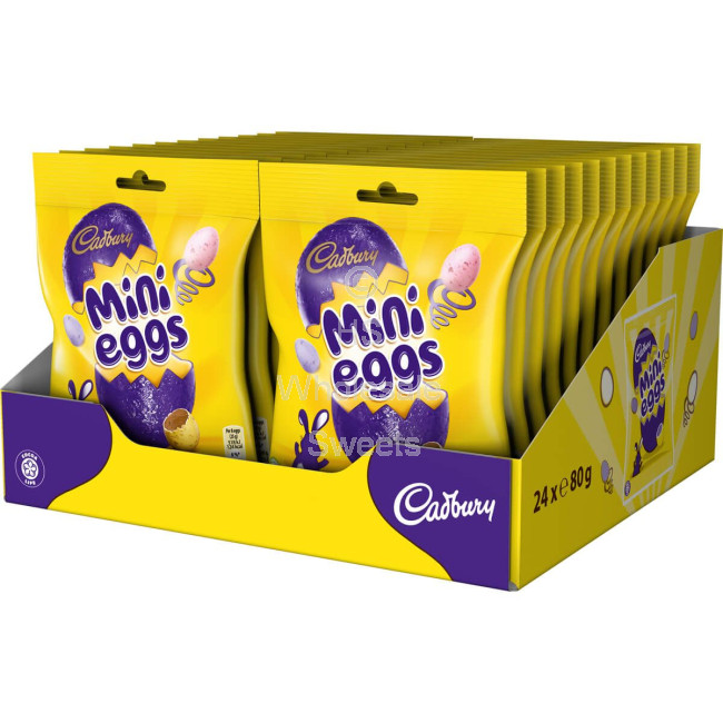 Cadburys Mini Eggs 24x80g