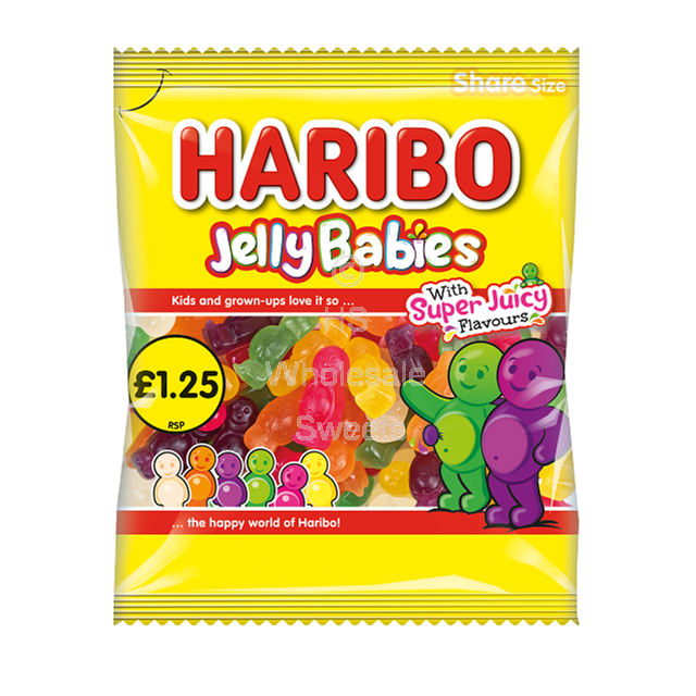 Haribo Jelly Babies 12x140g £1.25 PMP