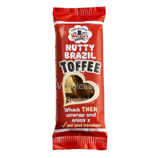 Walkers Toffee Brazil Bars Toffee Sweets