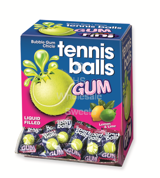 Fini Bubblegum Tennis Ball Bubblegum Sweets