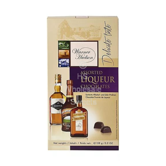Warner Hudson Assorted Liqueurs 10x150g
