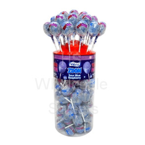 Zoom Sour Blue Tongue Painter Lollies 50x20p