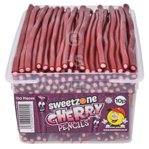 Sweetzone Cherry Pencils Tub 100x10p