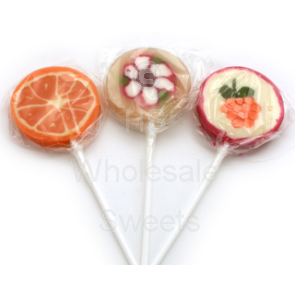 Kandy Kandy Fruit Rock Lollipops 30x24g