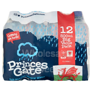 Princes Gate Still Water Bottles 12x500ml