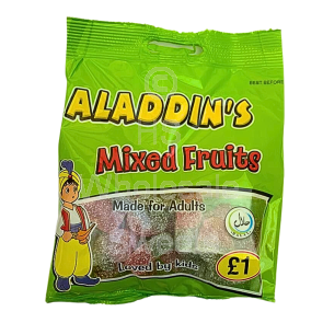 Aladdins Sour Mixed Fruits 12x100g