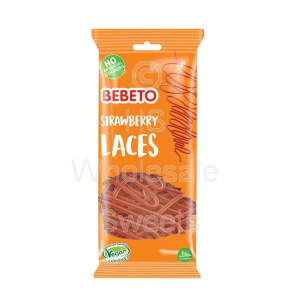 Bebeto Strawberry Laces 12 Count