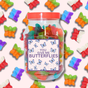 Pun Gift Butterflies Jar 400g