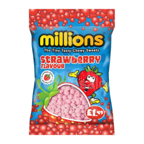 Millions Strawberry Flavour PMP £1.49 12 COUNT