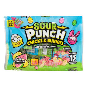 Sour Punch Chicks & Bunnies 12x225g