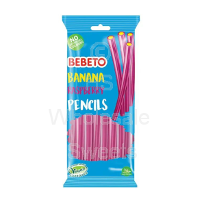 Bebeto Banana Raspberry Pencils 12x160g